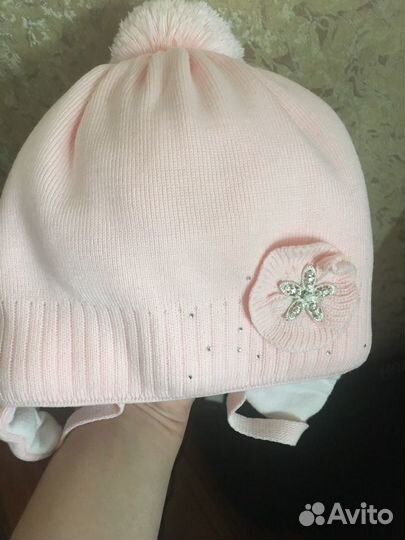 Зимняя шапка для девочки