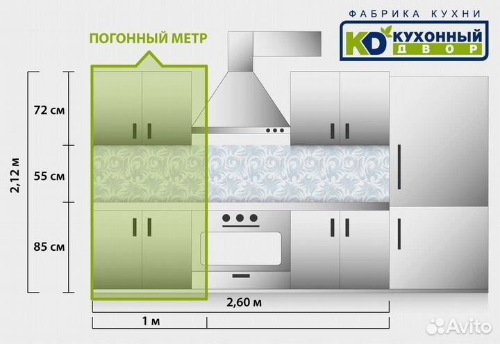 Встроенная кухня от производителя