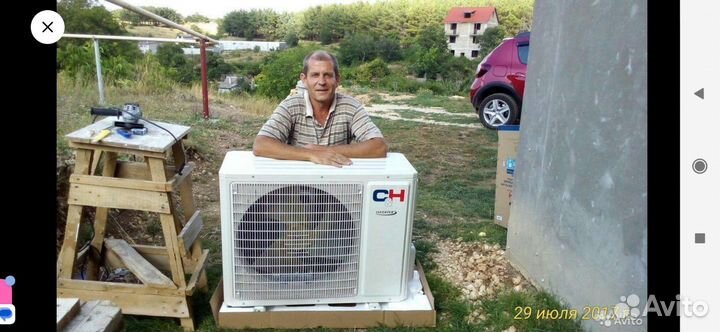 Гарантия 36 мес. Установка кондиционеров. Склад/SM