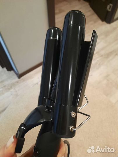 Плойка тройная для волос