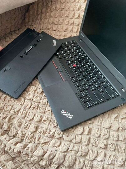 Lenovo thinkpad l450+докстанция I5 4300+512gb SSD