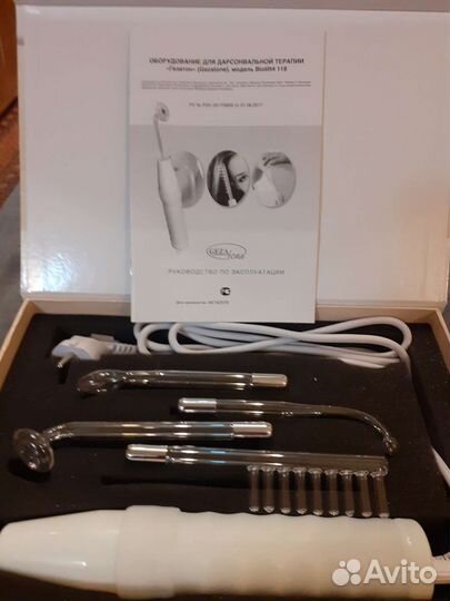 Дарсонваль импульсный массажер модель biolift 4118