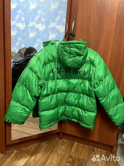 Куртка зеленая зимняя