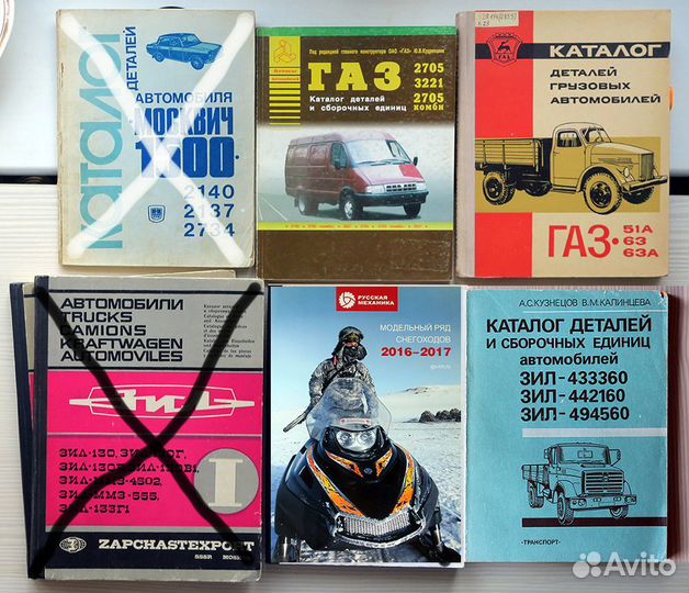 Автомобильные каталоги и справочники