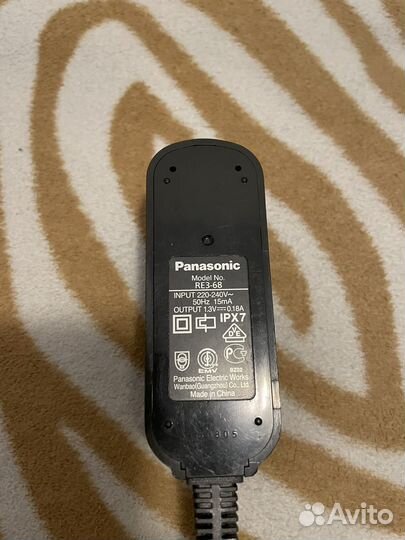 Зарядное устройство Panasonic Model No. RE3-68