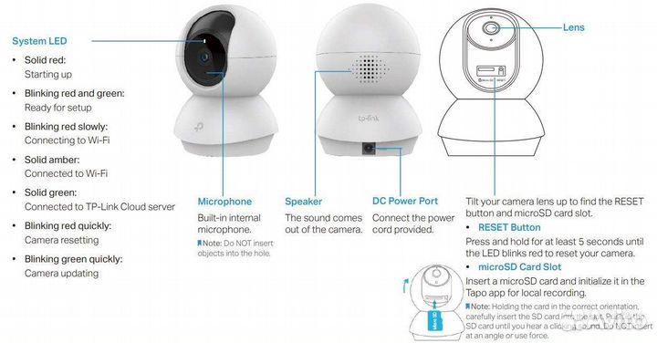 Цветная IP-камера WI-fi TP-link Tapo C200