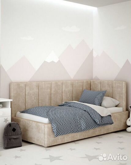 Детская кровать Мягкая