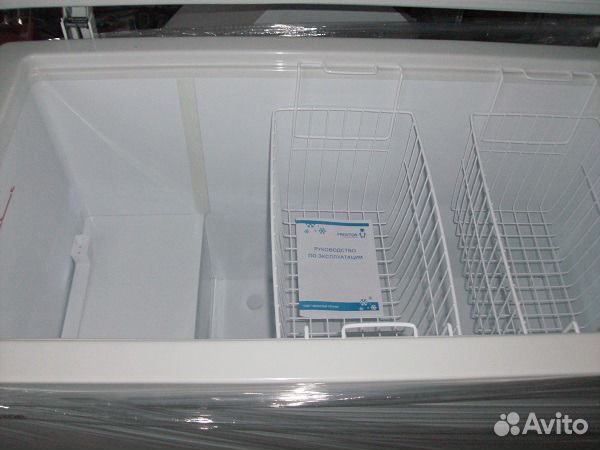 Морозильник с металлической крышкой для дома 400 л