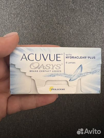 Линзы контактные -6,5