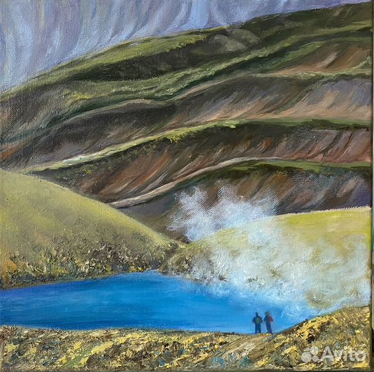 Картина маслом на холсте пейзаж