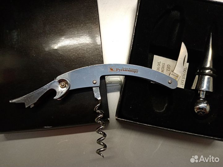 Набор штопор с пробкой