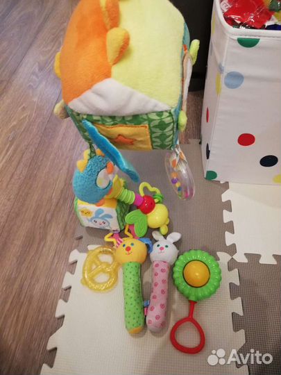 Игрушка подвеска, погремушка, грызунки