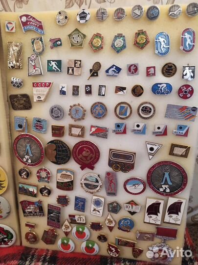 Коллекция значков 1968-1974г