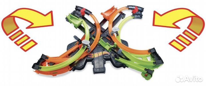 Игрушечный трек Hot Wheels Грандиозные столкновени