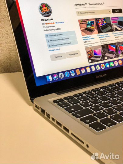 Apple MacBook Pro 13 на Core i7 10/740 гб SSD