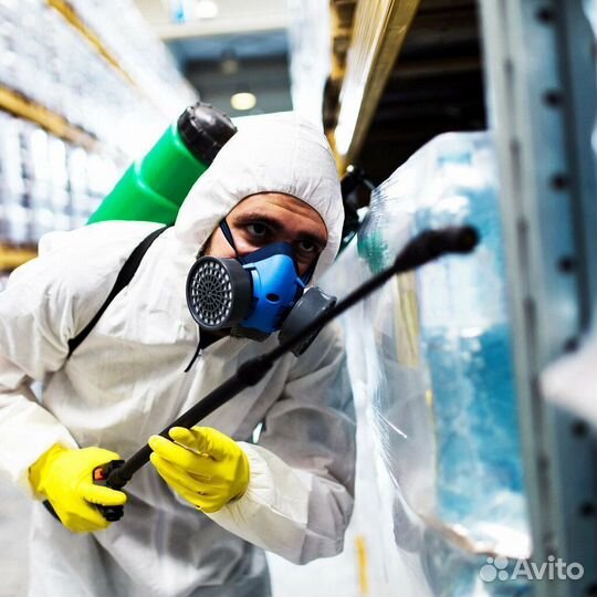 Уничтожение клопов, тараканов, клещей, ос, ртуть