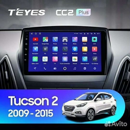 Штатная магнитола Teyes cc2+ Hyundai ix-35