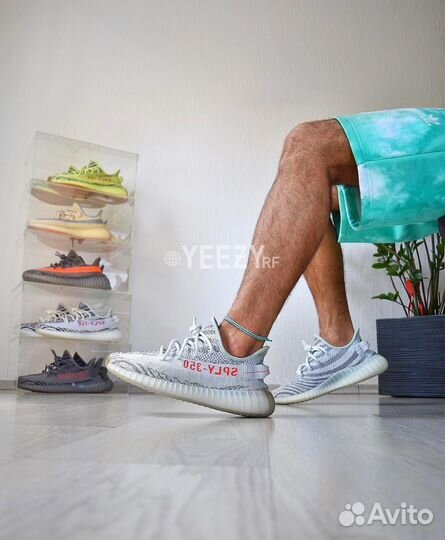 Кроссовки Adidas Yeezy Boost 350 V2 Blue Tint