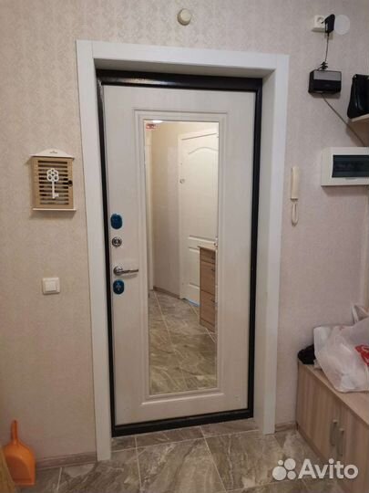 Двери входные с зеркалом новые