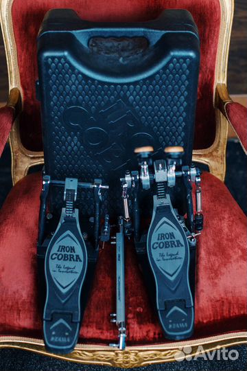 Двойная педаль для бас барабана Tama Iron Cobra HP