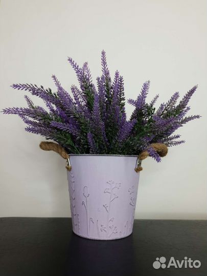 Декор,оформление интерьера,Лаванда в Кашпо