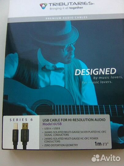 Кабель Tributaries 6 USB 1.0m