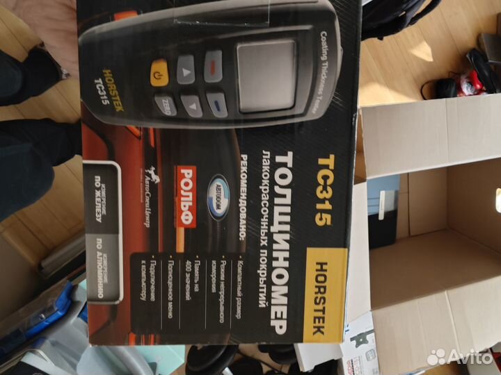 Толщиномер лакокрасочных покрытий Horstek TC 315