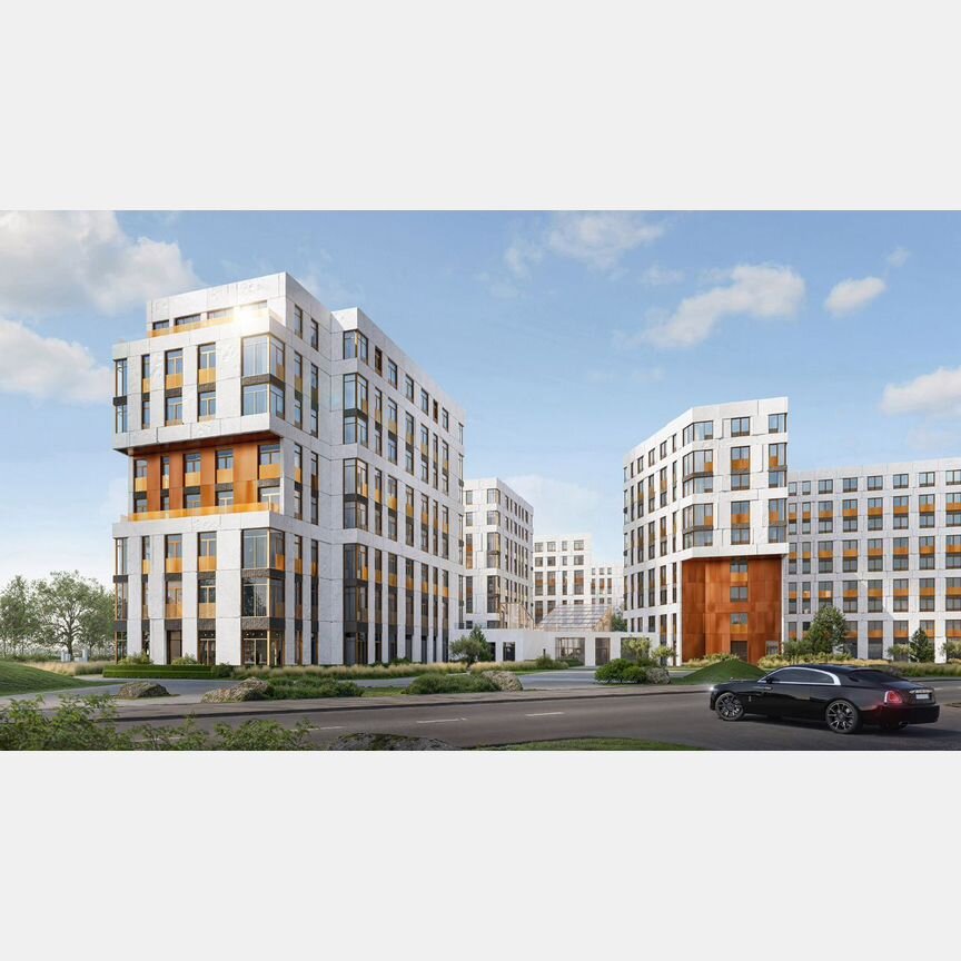 2-к. квартира, 81,1 м², 6/9 эт.