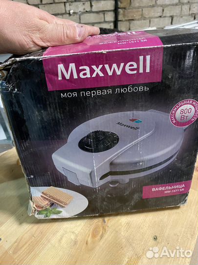 Вафельница электрическая новая