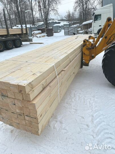 Доска обрезная 25х150х6000мм от производителя