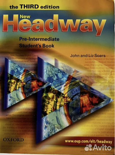 New headway Pre-intermediate, учебник английского