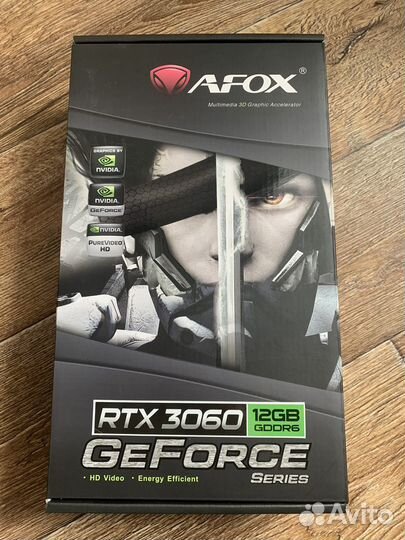 Видеокарта afox nvidia GeForce RTX 3060 12Gb