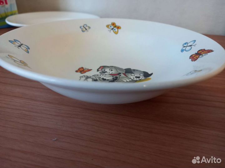 Набор детской посуды новый