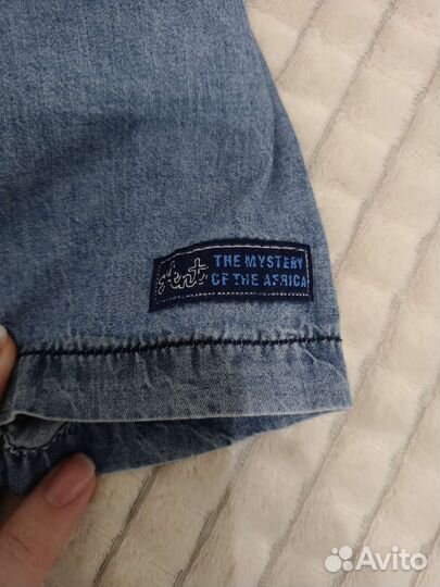 Летняя рубашка на мальчика 116