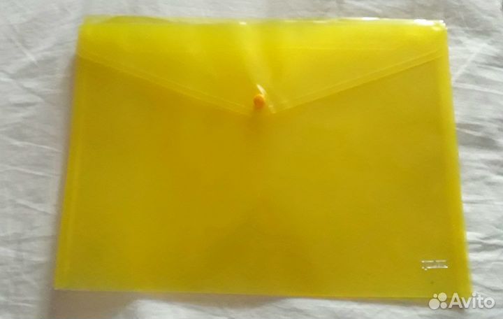 Папки А4 На Кнопке, новые, плотные, много