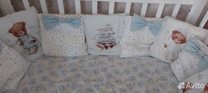 Бортики в кроватку