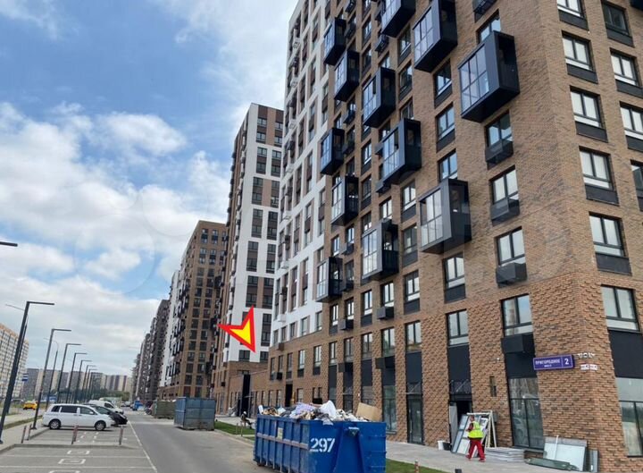 Продажа 52.6 м² напротив остановки