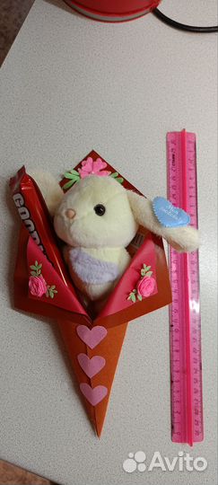 Букет подарочный с игрушкой