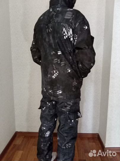 Новый камуфляжный костюм на флисе
