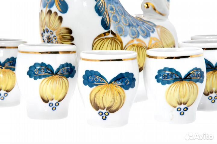 Штофы и графины СССР фарфор