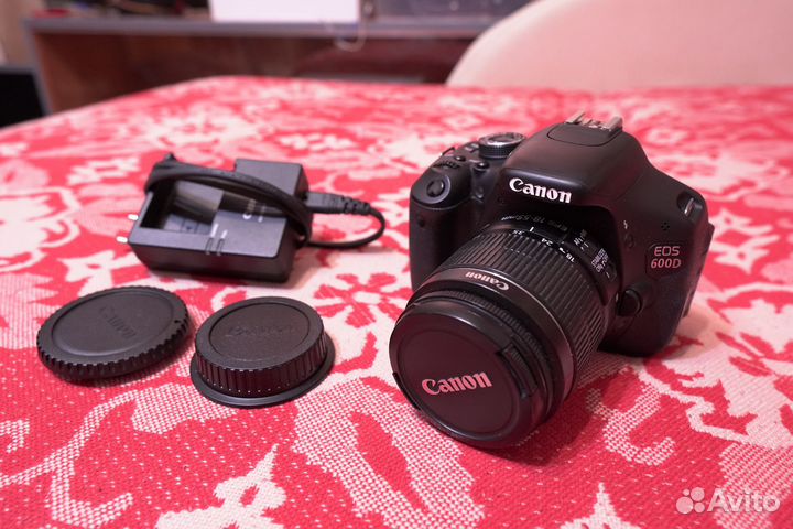 Фотоаппарат Canon eos 600D + 18-55 kit