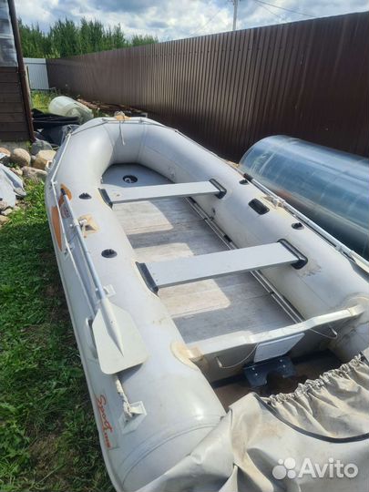 Надувная лодка пвх badger sl 390