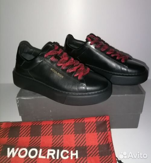 Сникеры кожаные Woolrich США р.38/24,5см Оригинал