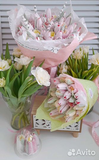 Зефирный букет