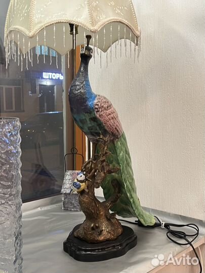 Торшер павлин
