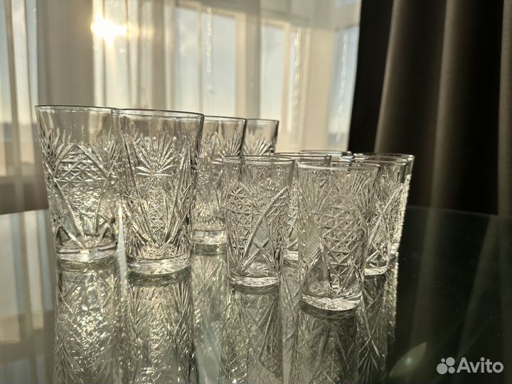 Графин хрустальный + стопки СССР