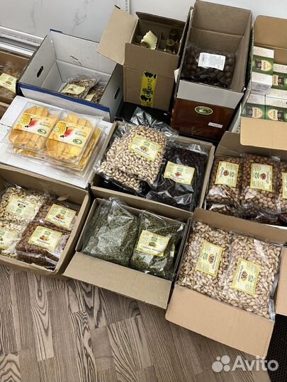 Орехи сухофрукты