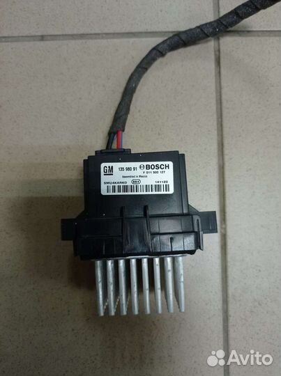 Резистор печки Opel Astra J GTC