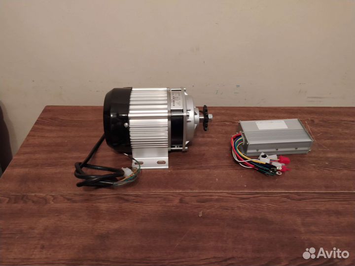 Редукторный эл. двигатель 48в 500вт