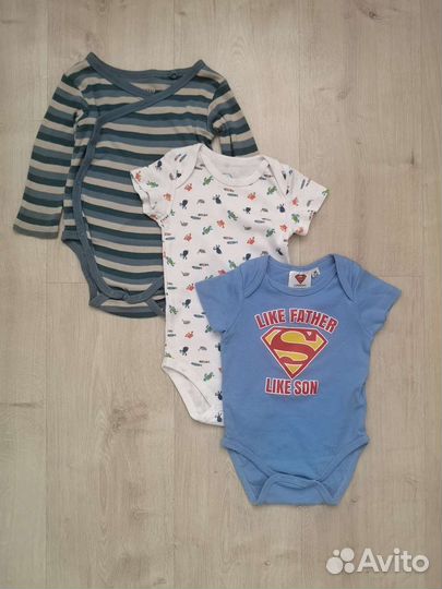 Одежда пакетом на мальчика 62 68